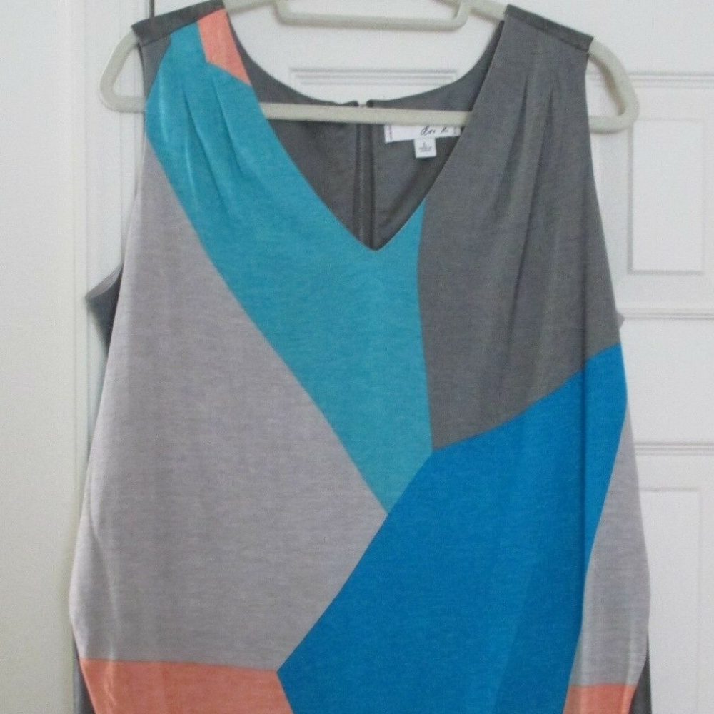 DOO. RI for Impulse Women's Color Block Dress